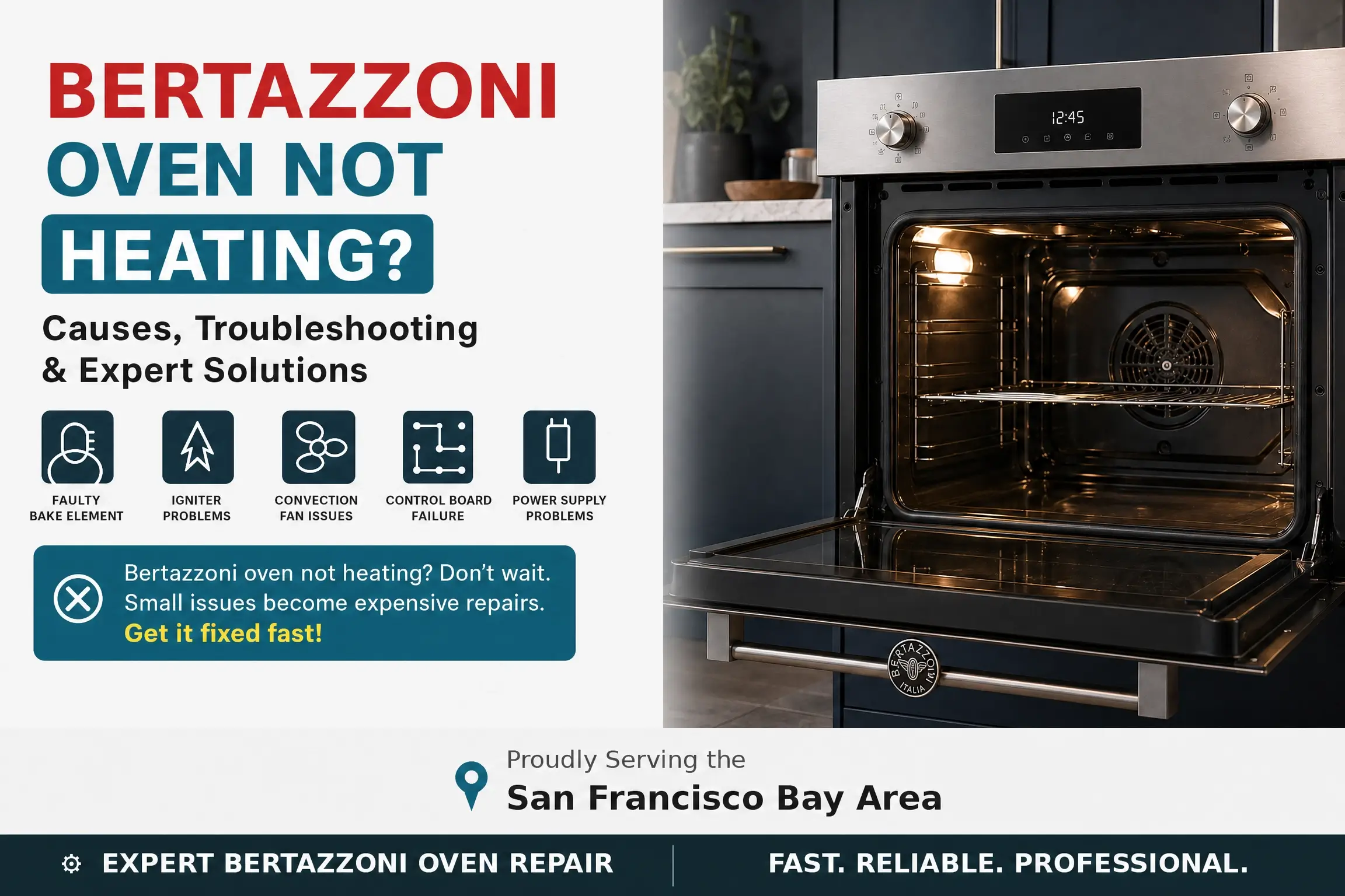 Bertazzoni-oven-not-heating